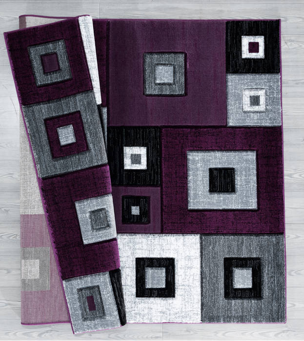 United Weavers Bristol Purple 20 X 40 Area Rug 2050 10282 35C 806-123644 Image 3