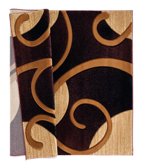 United Weavers Bristol Brown 70 X 100 Area Rug 2050 10350 912 806-123653 Image 3