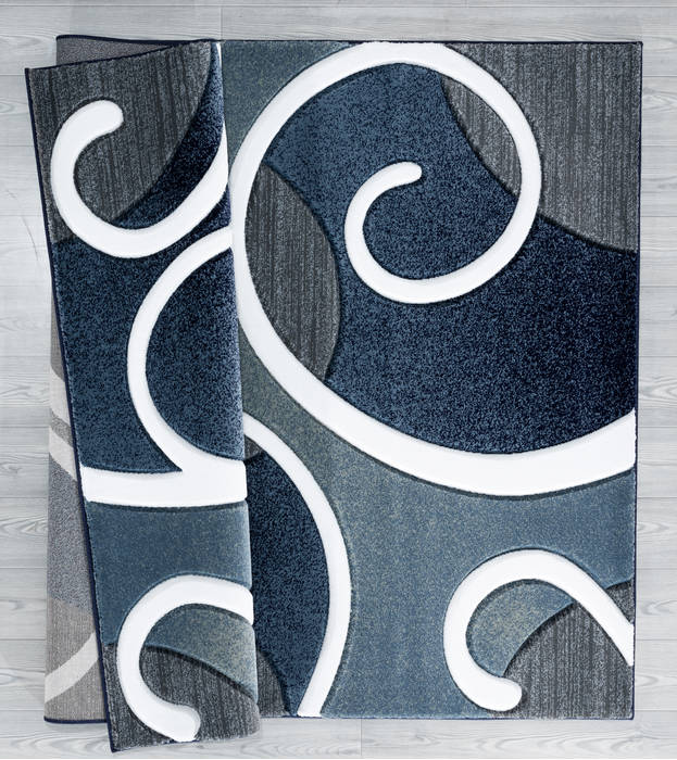 United Weavers Bristol Blue 70 X 100 Area Rug 2050 10364 912 806-123659 Image 3