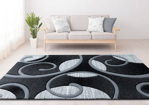 United Weavers Bristol Grey 20 X 40 Area Rug 2050 10372 35C 806-123662 Image 1