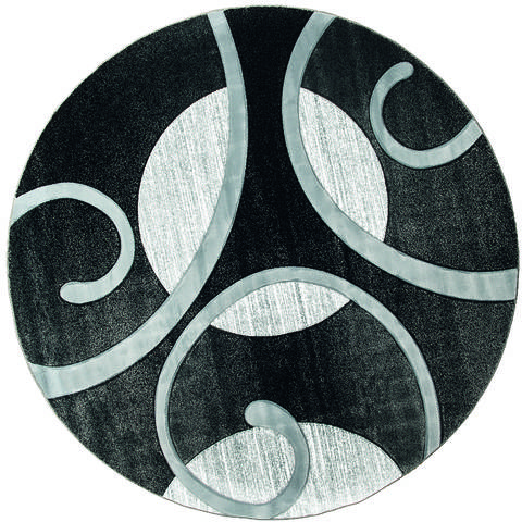 United Weavers Bristol Grey Round 70 X 70 Area Rug 2050 10372 88R 806-123664 Image 0