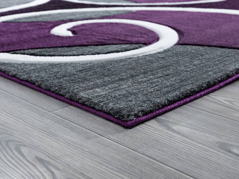 United Weavers Bristol Purple 50 X 70 Area Rug 2050 10382 69 806-123669 Image 2