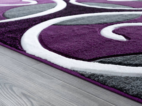United Weavers Bristol Purple 50 X 70 Area Rug 2050 10382 69 806-123669 Image 4