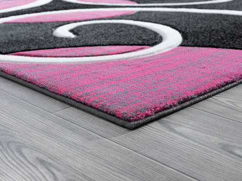 United Weavers Bristol Purple Round 70 X 70 Area Rug 2050 10386 88R 806-123676 Image 2