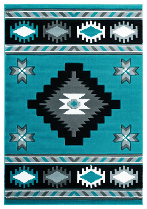 United Weavers Bristol Blue Runner 20 X 70 Area Rug 2050 10469 28C 806-123697 Image 0