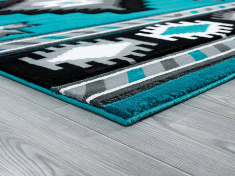 United Weavers Bristol Blue 20 X 40 Area Rug 2050 10469 35C 806-123698 Image 2