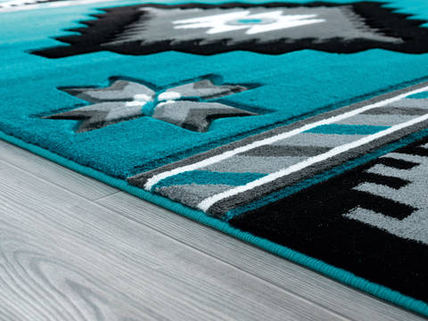 United Weavers Bristol Blue 20 X 40 Area Rug 2050 10469 35C 806-123698 Image 4
