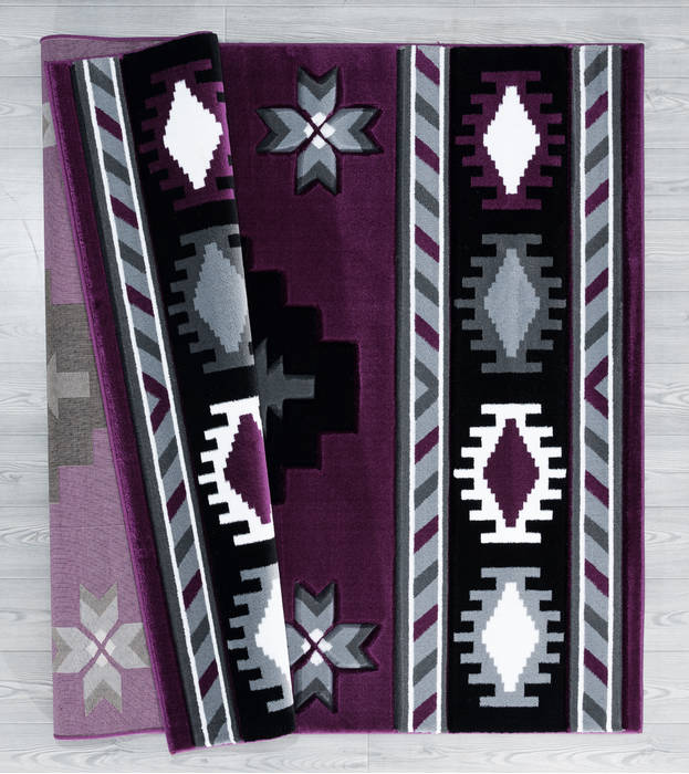 United Weavers Bristol Purple 20 X 40 Area Rug 2050 10482 35C 806-123704 Image 3