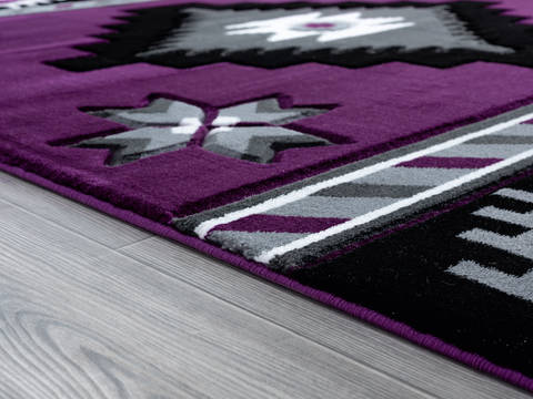 United Weavers Bristol Purple 20 X 40 Area Rug 2050 10482 35C 806-123704 Image 4