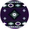 United Weavers Bristol Purple Round 70 X 70 Area Rug 2050 10482 88R 806-123706 Thumb 0