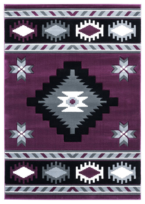 United Weavers Bristol Purple 70 X 100 Area Rug 2050 10482 912 806-123707 Image 0
