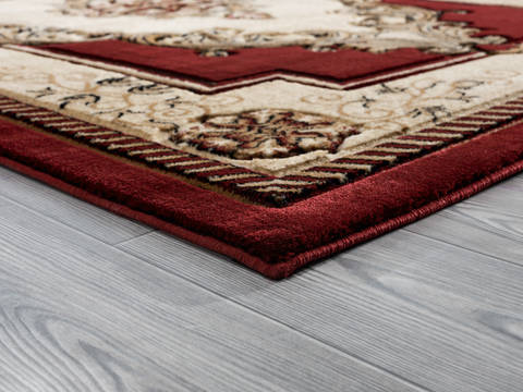 United Weavers Bristol Red Round 710 X 710 Area Rug 20501053488R 806-123718 Image 2