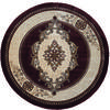 United Weavers Bristol Brown Round 70 X 70 Area Rug 2050 10551 88R 806-123730 Thumb 0