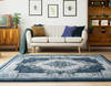 United Weavers Bristol Blue 70 X 100 Area Rug 2050 10563 912 806-123743 Thumb 1