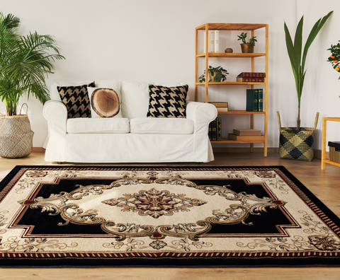 United Weavers Bristol Black 10 X 20 Area Rug 2050 10570 24 806-123750 Image 1