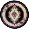 United Weavers Bristol Black Round 70 X 70 Area Rug 2050 10570 88R 806-123754 Thumb 0