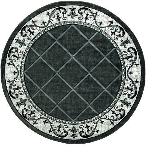 United Weavers Bristol Grey Round 70 X 70 Area Rug 2050 10972 88R 806-123784 Image 0