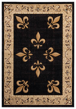 United Weavers Bristol Beige Rectangle 7x10 ft Olefin Carpet 123797