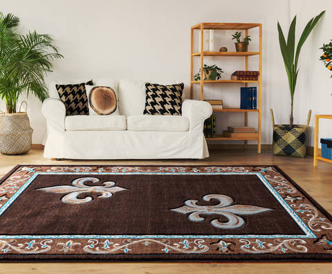 United Weavers Bristol Brown 70 X 100 Area Rug 2050 11250 912 806-123827 Image 1