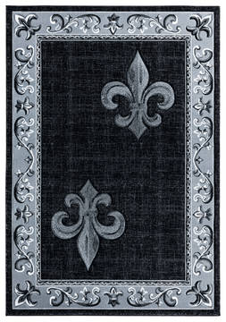United Weavers Bristol Grey Runner 6 to 9 ft Olefin Carpet 123835