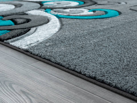 United Weavers Bristol Blue Round 70 X 70 Area Rug 2050 11369 88R 806-123856 Image 4