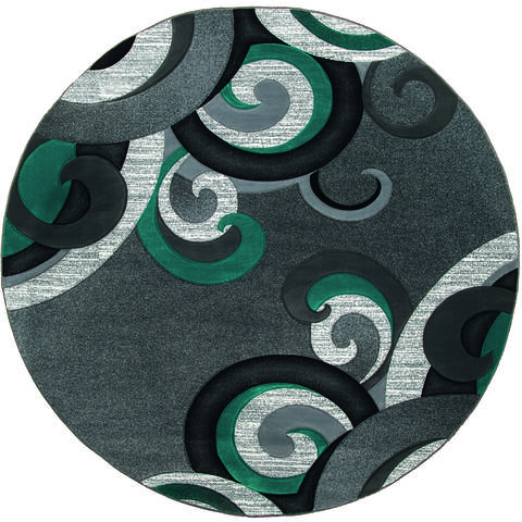 United Weavers Bristol Blue Round 70 X 70 Area Rug 2050 11369 88R 806-123856 Image 0