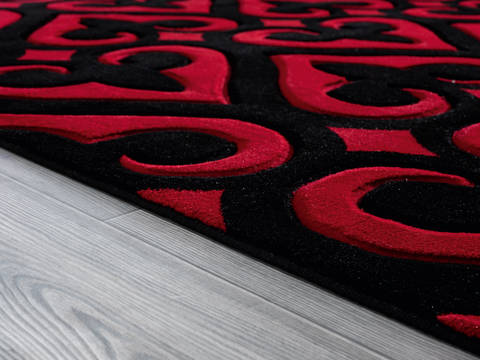 United Weavers Bristol Red Runner 20 X 70 Area Rug 2050 11430 28C 806-123859 Image 4