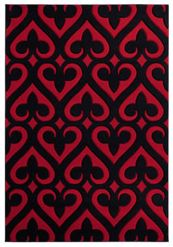 United Weavers Bristol Red Runner 2'0" X 7'0" Area Rug 2050 11430 28C 806-123859
