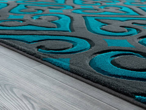 United Weavers Bristol Blue Round 70 X 70 Area Rug 2050 11469 88R 806-123868 Image 4