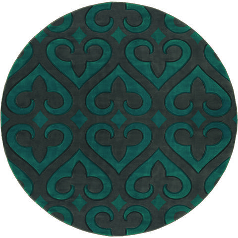 United Weavers Bristol Blue Round 70 X 70 Area Rug 2050 11469 88R 806-123868 Image 0