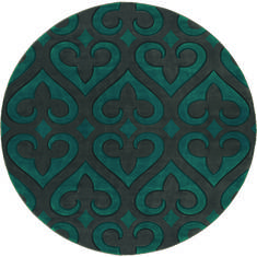 United Weavers Bristol Blue Round 7'0" X 7'0" Area Rug 2050 11469 88R 806-123868