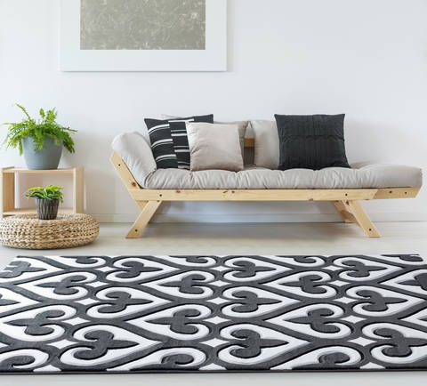 United Weavers Bristol Grey 50 X 70 Area Rug 2050 11472 69 806-123879 Image 1