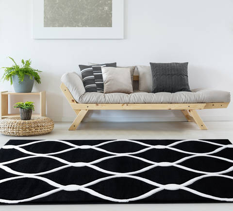 United Weavers Bristol Black 10 X 20 Area Rug 2050 11570 24 806-123888 Image 1