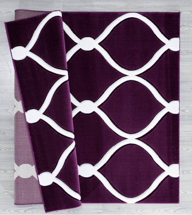 United Weavers Bristol Purple Runner 20 X 70 Area Rug 2050 11582 28C 806-123895 Image 3