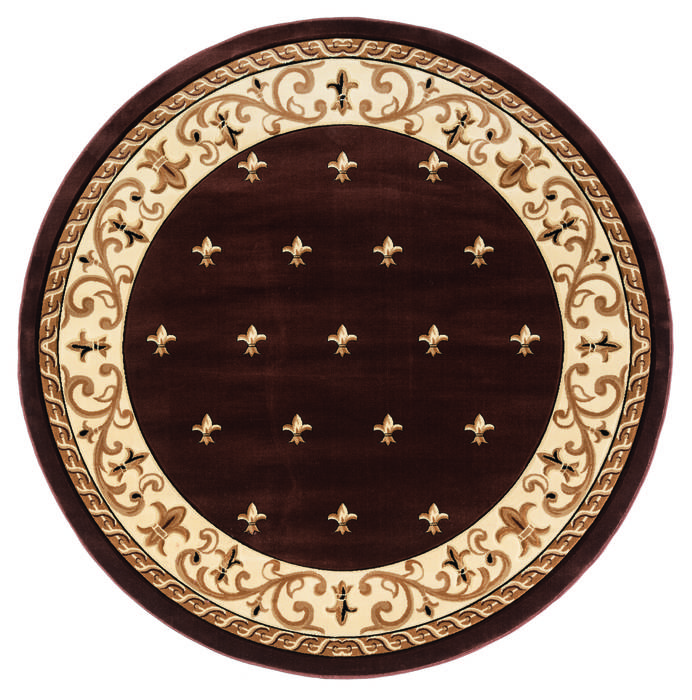 United Weavers Bristol Brown Round 70 X 70 Area Rug 2050 11650 88R 806-123922 Image 0