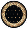 United Weavers Bristol Black Round 70 X 70 Area Rug 2050 11670 88R 806-123928 Thumb 0