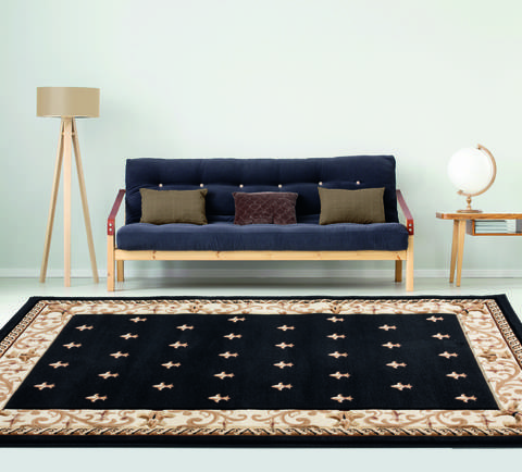 United Weavers Bristol Black 70 X 100 Area Rug 2050 11670 912 806-123929 Image 1