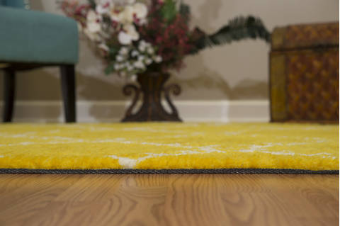 United Weavers Casablanca Yellow 10 X 30 Area Rug 1510 20112 24 806-123958 Image 2