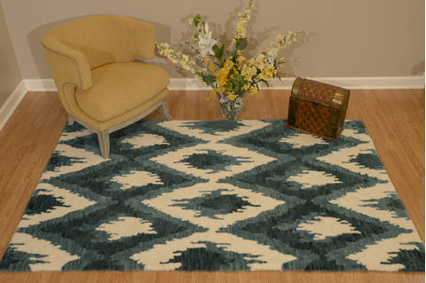 United Weavers Casablanca Blue 10 X 30 Area Rug 1510 20561 24 806-123991 Image 1