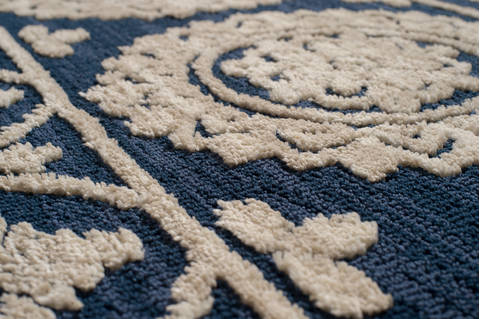 United Weavers Chenille Blue Runner 20 X 70 Area Rug 1515 40164 33 806-123995 Image 4