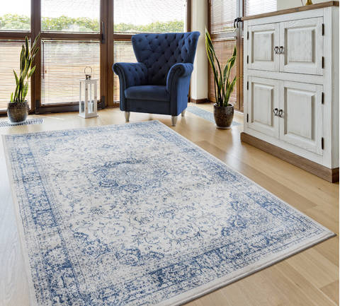 United Weavers Clairmont Blue 70 X 100 Area Rug 4000 40061 912 806-124047 Image 1