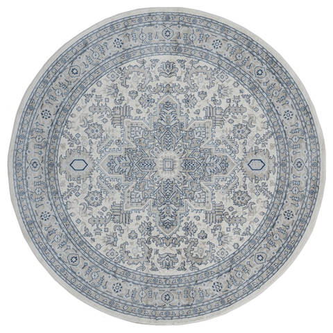 United Weavers Clairmont Beige Round 70 X 70 Area Rug 4000 40190 88R 806-124088 Image 0