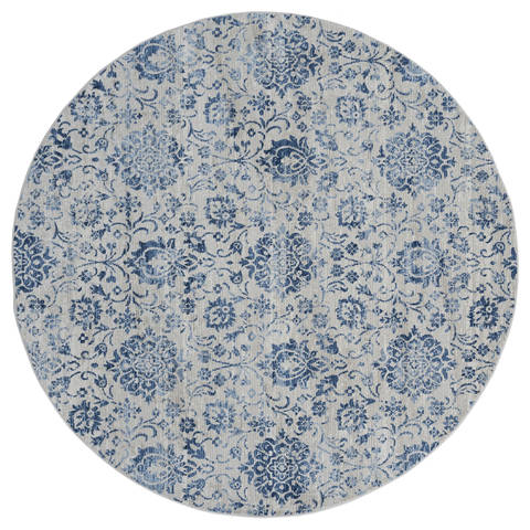 United Weavers Clairmont Blue Round 70 X 70 Area Rug 4000 40261 88R 806-124095 Image 0