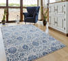 United Weavers Clairmont Blue Round 70 X 70 Area Rug 4000 40261 88R 806-124095 Thumb 1