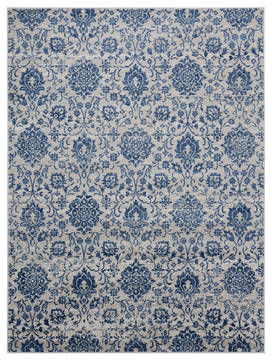 United Weavers Clairmont Blue Rectangle 12x15 ft Olefin Carpet 124098