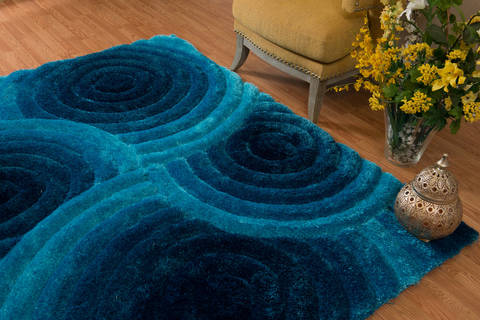 United Weavers Finesse Blue 70 X 100 Area Rug 2100 20960 912 806-124175 Image 1