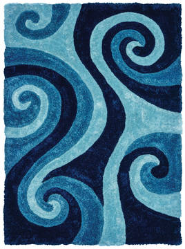 United Weavers Finesse Blue 1'0" X 3'0" Area Rug 2100 21560 24 806-124200