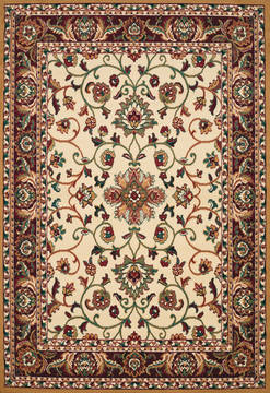 United Weavers Manhattan Beige Runner 6 to 9 ft Polypropylene Carpet 124261