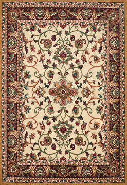 United Weavers Manhattan Beige Rectangle 3x5 ft Polypropylene Carpet 124262