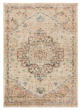 United Weavers Marrakesh Beige Rectangle 5x7 ft Olefin Carpet 124279